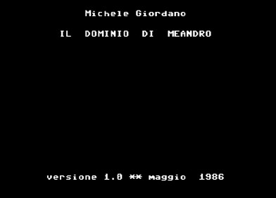 Il Dominio di Meandro - Screenshot - Game Title (null) - 649x465
