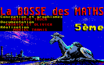 La bosse des maths: 5eme - Screenshot - Game Title (null) - 320x200