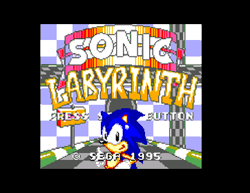 Sonic Labyrinth - Screenshot - Game Title (null) - 248x192