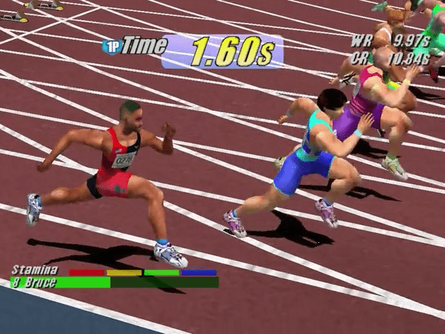 Illustration of Virtua Athlete 2000