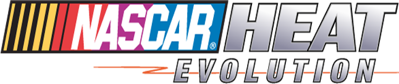 NASCAR Heat Evolution - Clear Logo (null) - 646x136