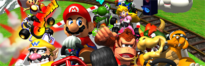 Mario Kart 64 - Fanart - Background (null) - 3840x1240