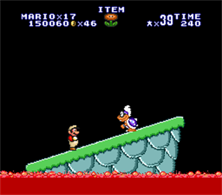 SMW SMB1 Style Hack - Screenshot - Gameplay (United States) - 256x224