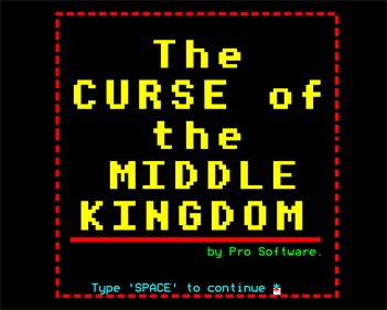 Curse of the Middle Kingdom - Screenshot - Game Title (null) - 640x512