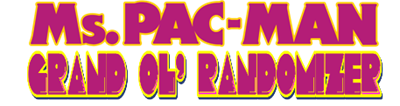 Ms. Pac-Man: Grand Ol' Randomizer - Clear Logo (null) - 457x122
