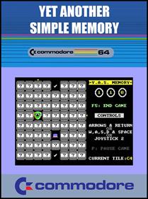 Yet Another Simple Memory - Fanart - Box - Front (null) - 798x1072