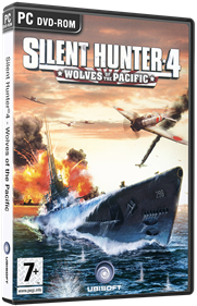 Silent Hunter 4: Wolves of the Pacific - Box - 3D (null) - 567x878