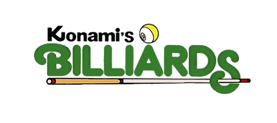 Konami's Billiards - Clear Logo (Europe) - 400x178