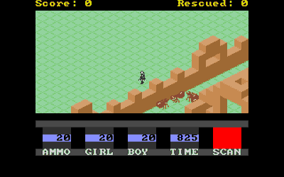 Ant Attack PC - Screenshot - Gameplay (null) - 320x200