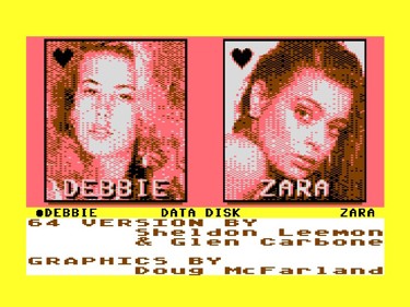 Strip Poker: Debbie & Zara - Screenshot - Game Select (null) - 687x514