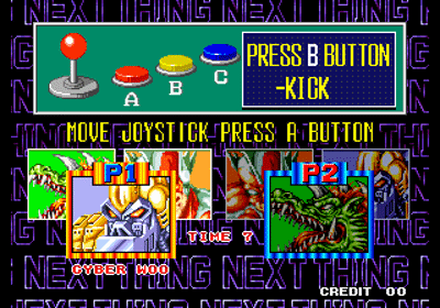 King of the Monsters 2 - Screenshot - Game Select (null) - 320x224