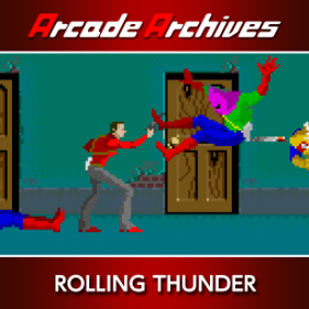 Arcade Archives ROLLING THUNDER - Fanart - Box - Front (null) - 256x256