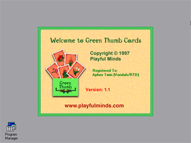 Green Thumb Cards - Screenshot - Game Title (null) - 640x480