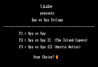 Spy vs Spy Trilogy - Screenshot - Game Select (null) - 467x318