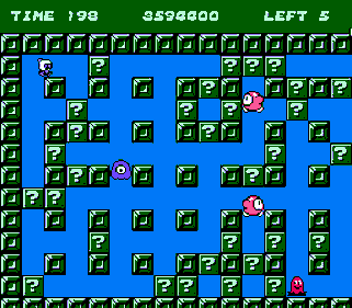 Gangsta Bomberman: 2025 - Screenshot - Gameplay (World) - 256x224