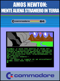 Amos Newton: Mente Aliena Straniero in Terra - Fanart - Box - Front (null) - 798x1072