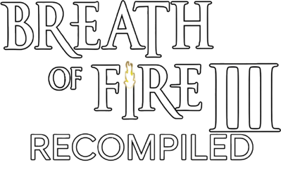 Breath of Fire III Recompiled - Clear Logo (null) - 628x397