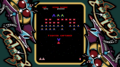 ARCADE GAME SERIES: GALAGA - Screenshot - Gameplay (World) - 1920x1080