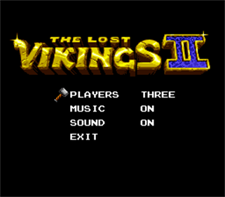 Lost Vikings 2: 3P Hack - Screenshot - Game Select (null) - 256x224
