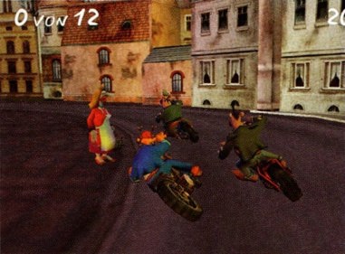 Werner: Asphaltbrenner - Screenshot - Gameplay (Germany) - 640x472