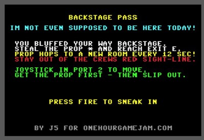 Backstage Pass - Screenshot - Game Title (null) - 624x428