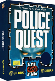 Police Quest: In Pursuit of the Death Angel - Box - 3D (null) - 850x1244