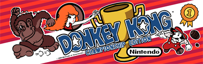 Donkey Kong Championship Edition - Arcade - Marquee (null) - 1461x461