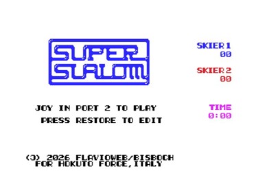 Super Slalom - Screenshot - Game Title (null) - 662x502