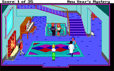 New Year's Mystery - Screenshot - Gameplay (null) - 320x200