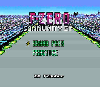 F-Zero Community Grand Prix - Screenshot - Game Title (World) - 256x224