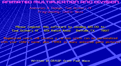 Animated Multiplication and Division - Screenshot - Game Title (null) - 640x350