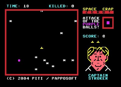 Space Crap Zero: Attack of the Purple Balls - Screenshot - Gameplay (null) - 642x462