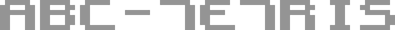 ABC-Tetris - Clear Logo (null) - 316x24