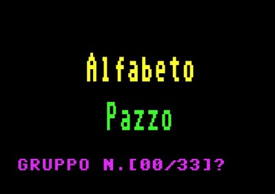 Alfabeto Pazzo - Fanart - Box - Front (null) - 673x474