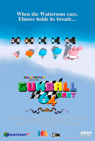 Gumball Kart 64 - Poster (North America) - 2528x3750