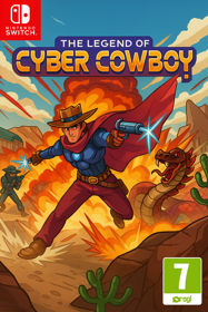 The Legend of Cyber Cowboy - Fanart - Box - Front (North America) - 1024x1536