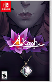 Akash Path of the Five - Fanart - Box - Front (North America) - 800x1260