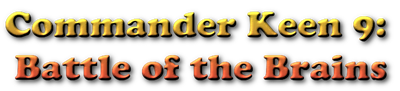 Commander Keen 9: Battle of the Brains - Clear Logo (null) - 774x178