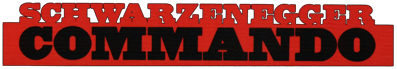 Commando: Schwarzenegger - Clear Logo (null) - 1139x198
