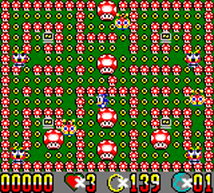 RingDash GG - Screenshot - Gameplay (World) - 160x144