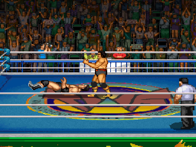 Illustration of Champion Wrestler
