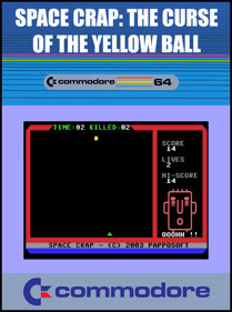 Space Crap: The Curse of the Yellow Ball - Fanart - Box - Front (null) - 798x1072