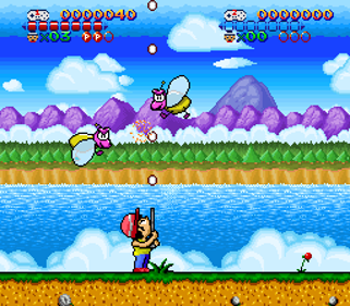 Super Bug Hunters - Screenshot - Gameplay (World) - 256x224