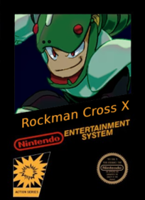 Rockman Cross X - Fanart - Box - Front (World) - 233x320