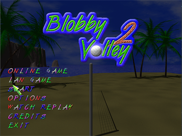 Blobby Volley 2 - Screenshot - Game Title (World) - 803x599