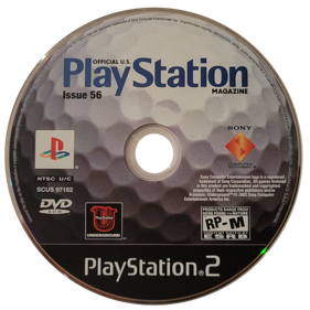 Official U.S. PlayStation Magazine Demo Disc 56 - Disc (North America) - 500x500