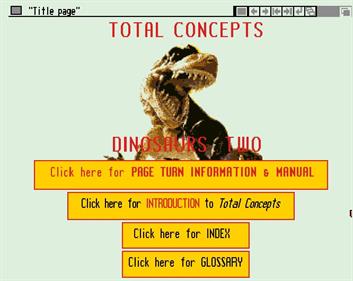 Dinosaurs Two - Screenshot - Game Select (null) - 666x530