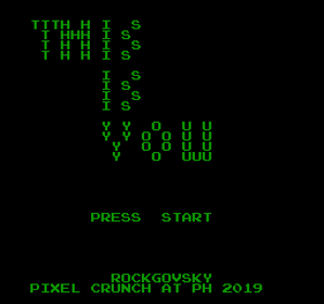 This is you - Screenshot - Game Title (World) - 256x240