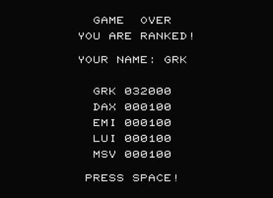 The Pit: Arcade - Screenshot - Game Over (null) - 554x402