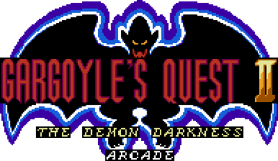 Gargoyle's Quest II: ARCADE - Clear Logo (World) - 1930x1120